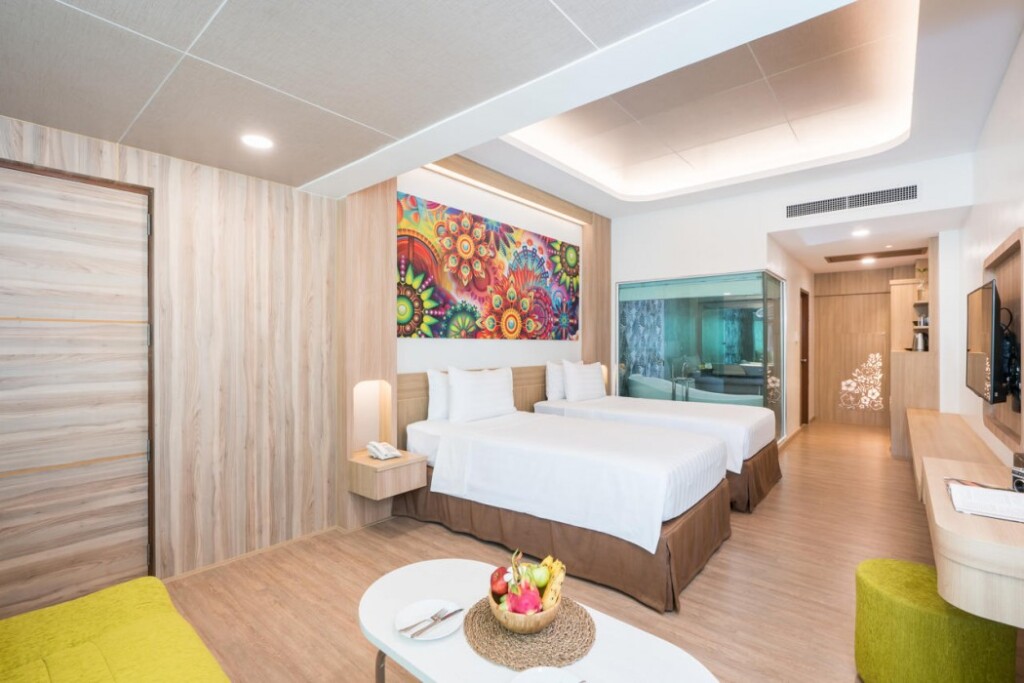 Chaba Cabana Beachfront View